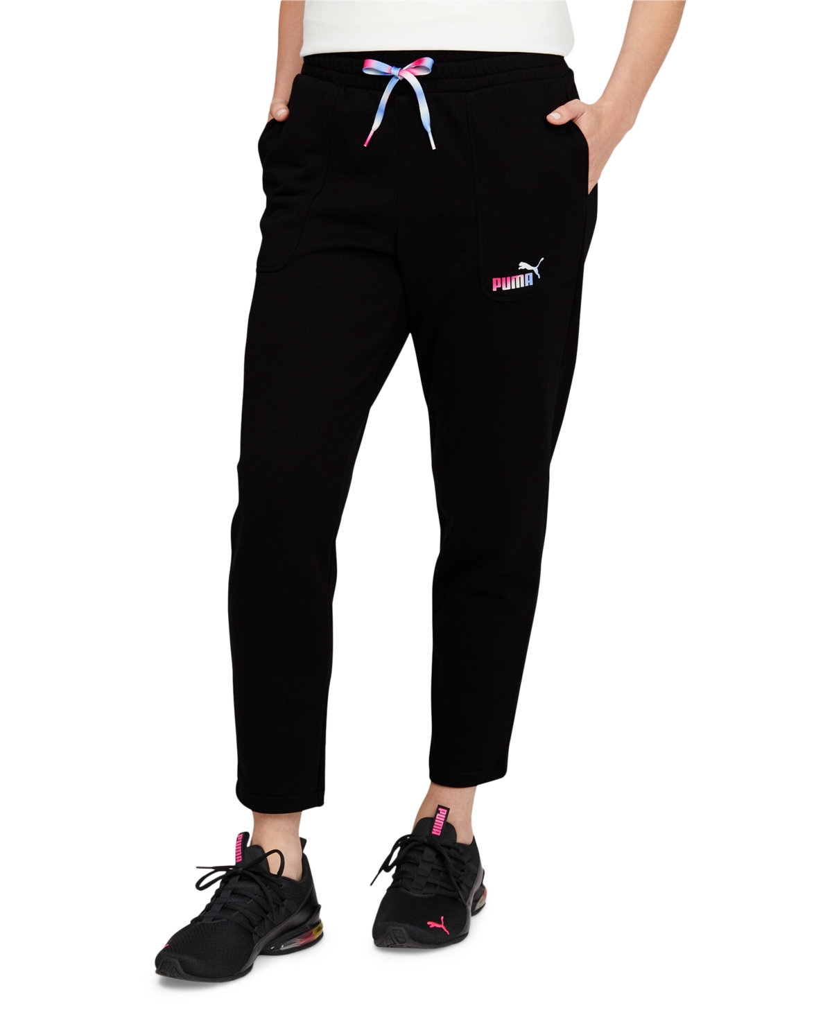 Women's Elevated Ess Ombre Pants - Puma Black