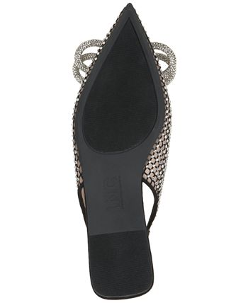 Angariah embellished clearance slingback flats