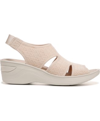 Bzees Daytona Washable Slingback Wedge Sandals - Macy's