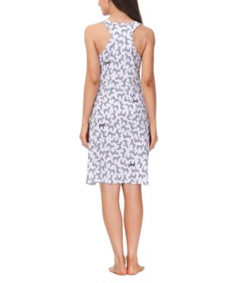 Echo Women's Printed Sleeveless Sleepshirt Nightgown - Macy's