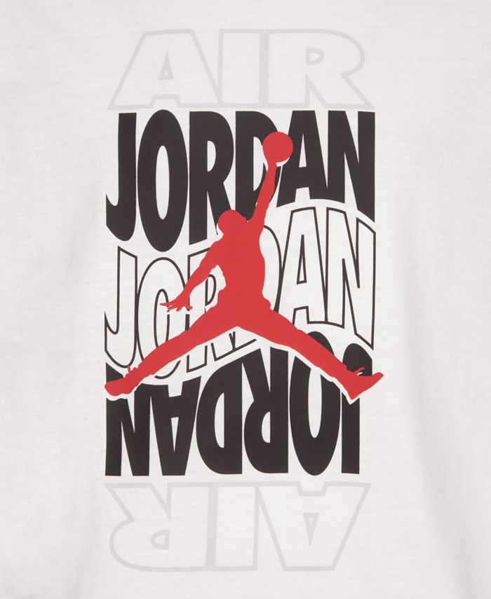 Jordan Big Girls New Wave Short Sleeves Graphic T-shirt - Macy's
