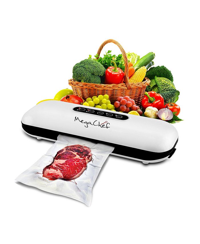 MegaChef Home Vacuum Sealer and Food Preserver with Extra Bags Macy