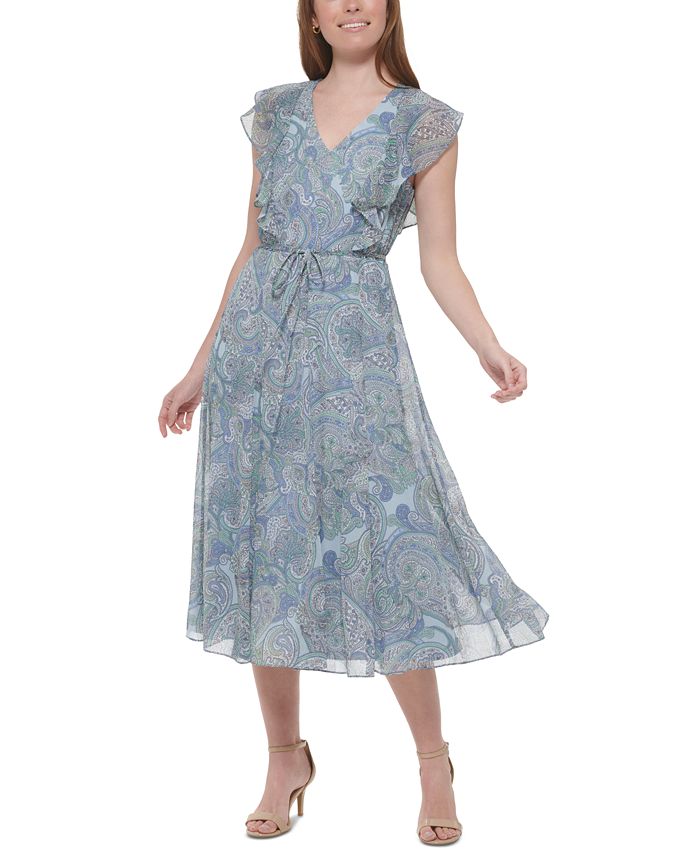 Macy's tommy hilfiger floral dress outlet