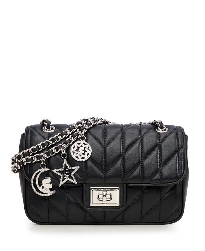 Karl Lagerfeld Paris Agyness Shoulder Bag - Macy's