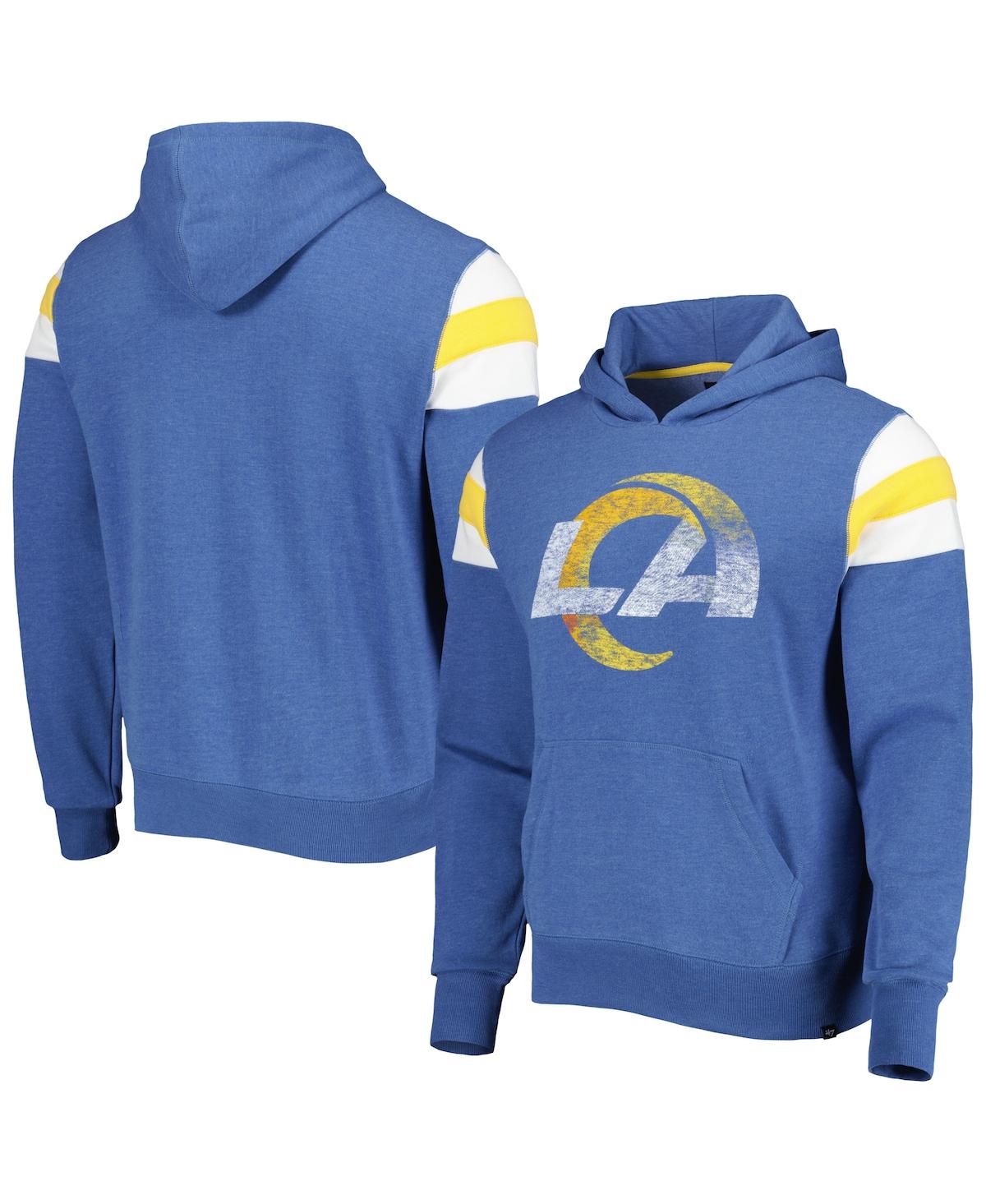 47 Brand Men's ' Royal Los Angeles Chargers Legacy Premier Nico Pullover Hoodie