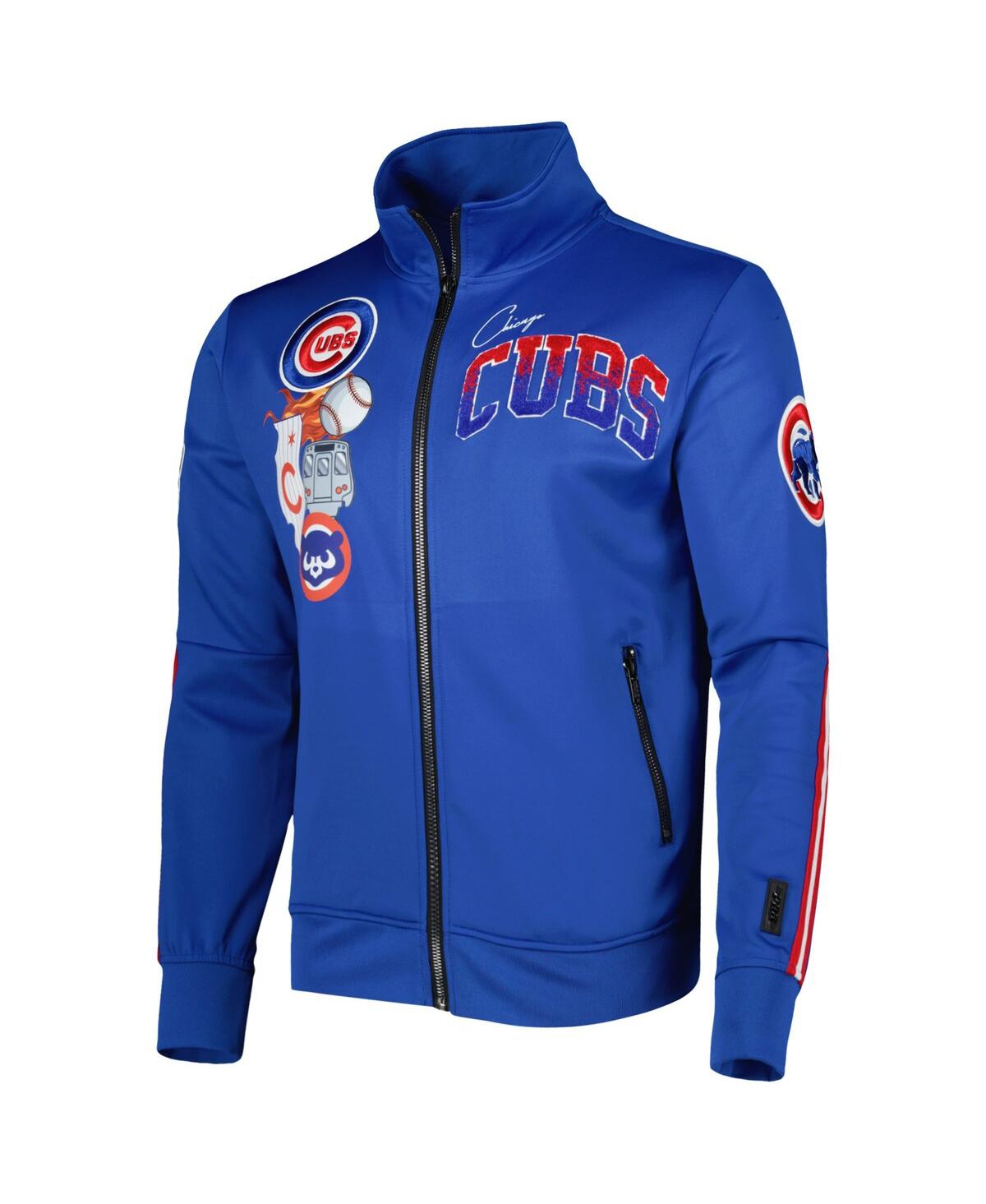 Shop Pro Standard Men's  Royal Chicago Cubs Hometown Full-zip Track Jacket