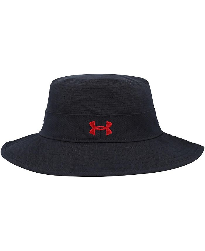 Under Armour Men's Black Wisconsin Badgers Airvent Performance Boonie