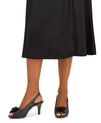 Breena Slingback Peep-Toe Pumps, Created for Macy's