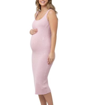 Maternity Carmen Rib Knit Tank Dress