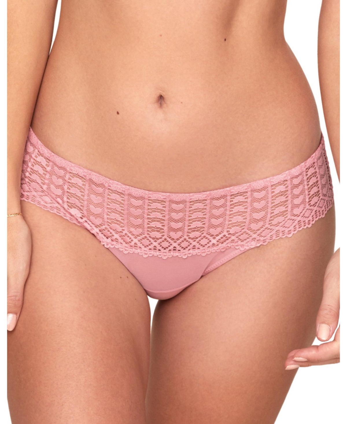 Women's Nymphadora Cheeky Panty - Medium pink