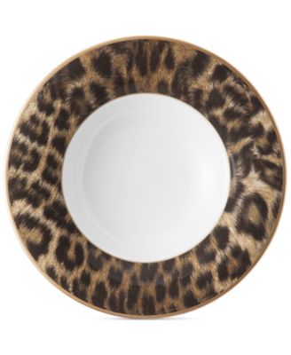 Ralph Lauren - Hutchinson Leopard Rim Soup Bowl