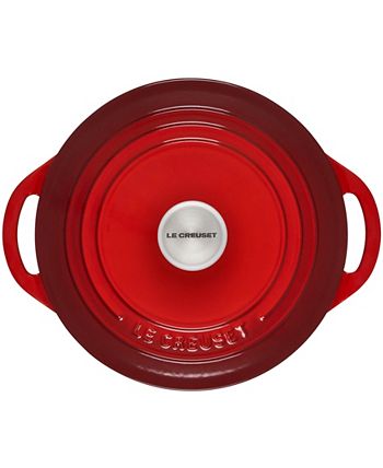 Le Creuset Cast Iron Shallow Round Dutch Oven - 2.75-qt Sea Salt – Cutlery  and More