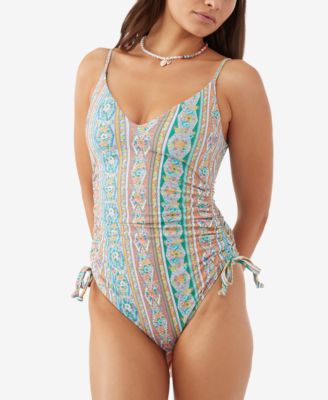 macy's junior one piece swimsuits