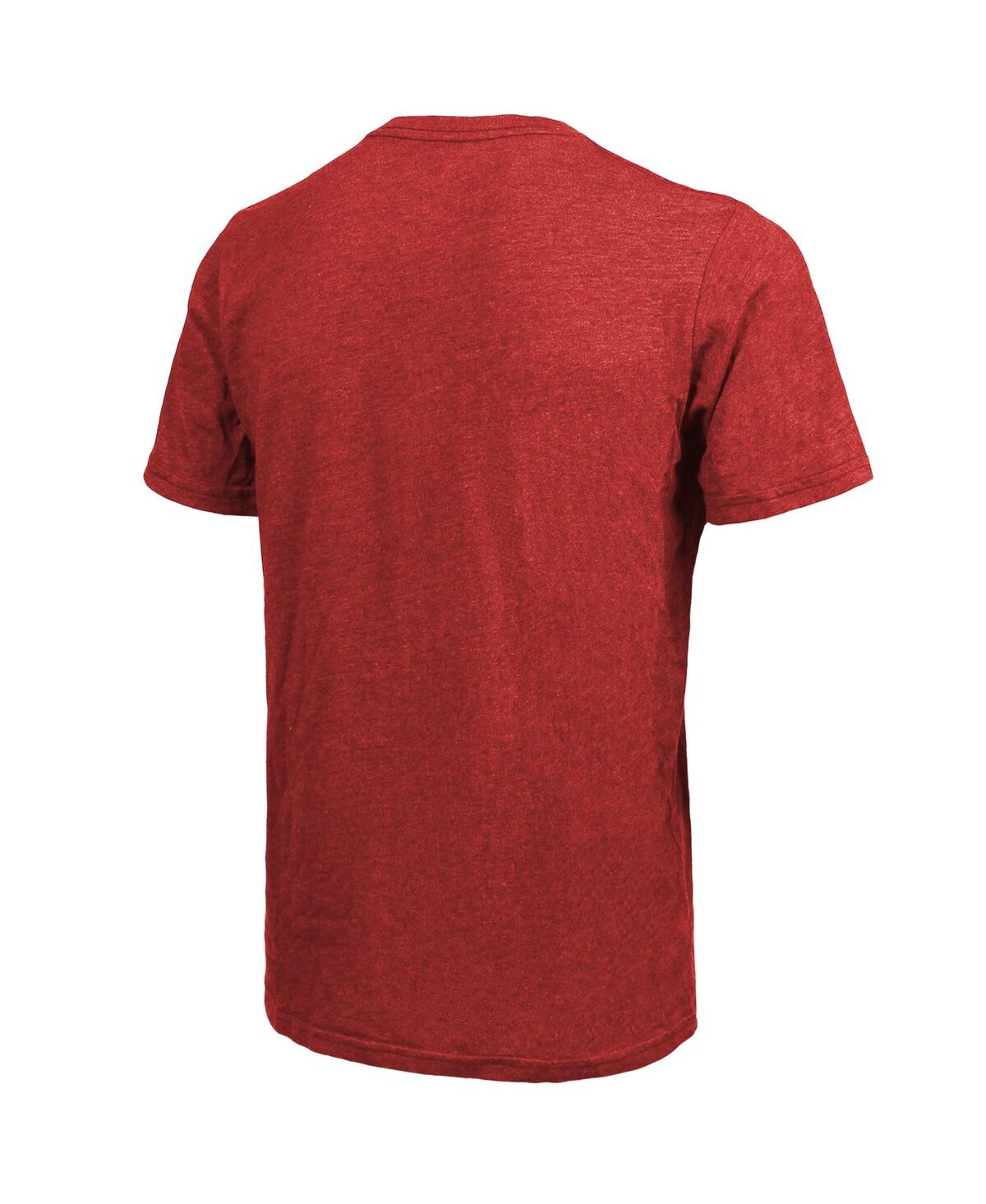 Men's Majestic ThreadsKansas City Chiefs Super Bowl Lvii Tri-Blend Desert T-shirt - Red