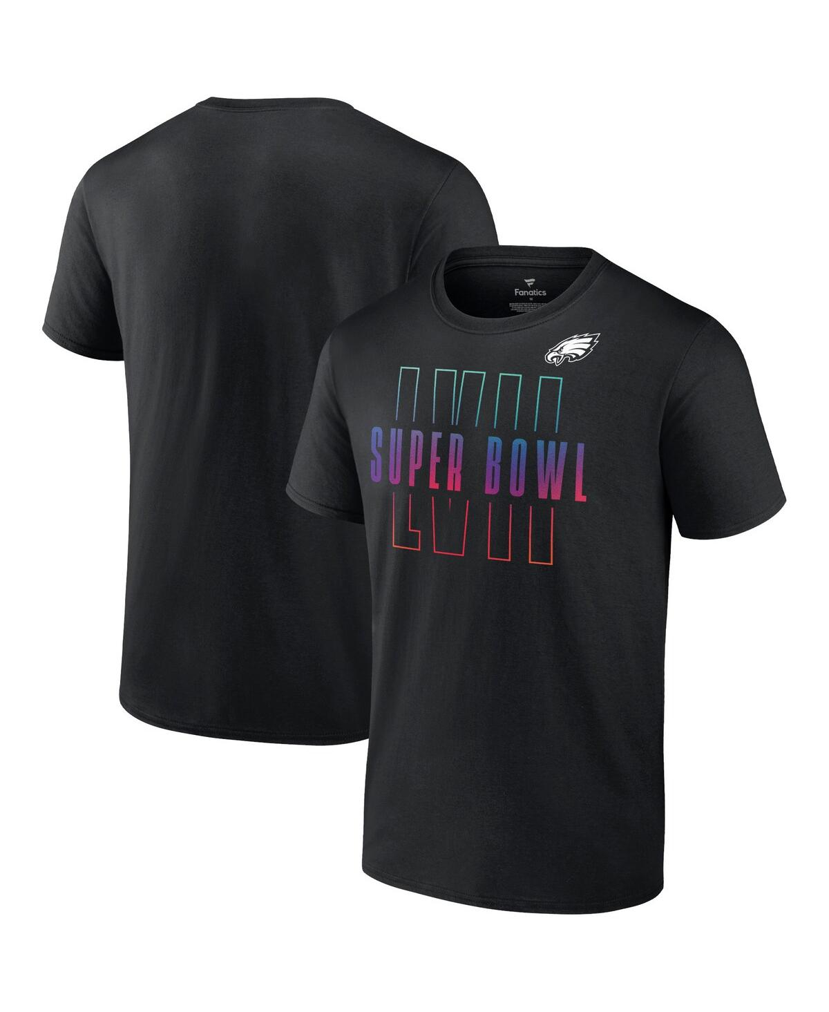 Men's FanaticsPhiladelphia Eagles Super Bowl Lvii Open Sky Big and Tall T-shirt - Black