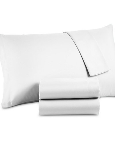 CLOSEOUT! Solid Microfiber Twin Sheet Set