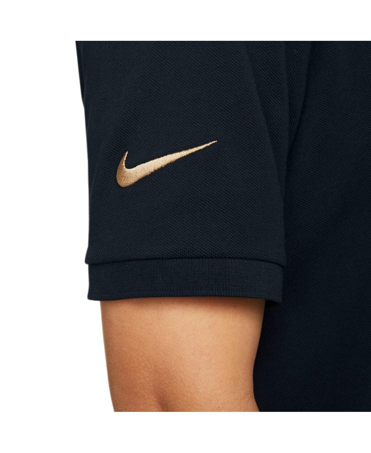 Men's NikeBarcelona Team Pique Polo Shirt - Navy