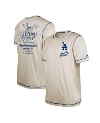 New Era Men's Los Angeles Dodgers Pinstripe Crew T-Shirt - Macy's