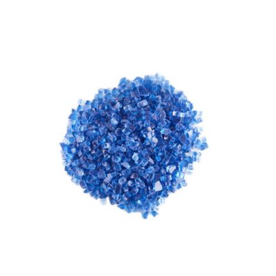 Fire Pit Fire Glass Tempered Glass Rocks for Fireplace Accessories