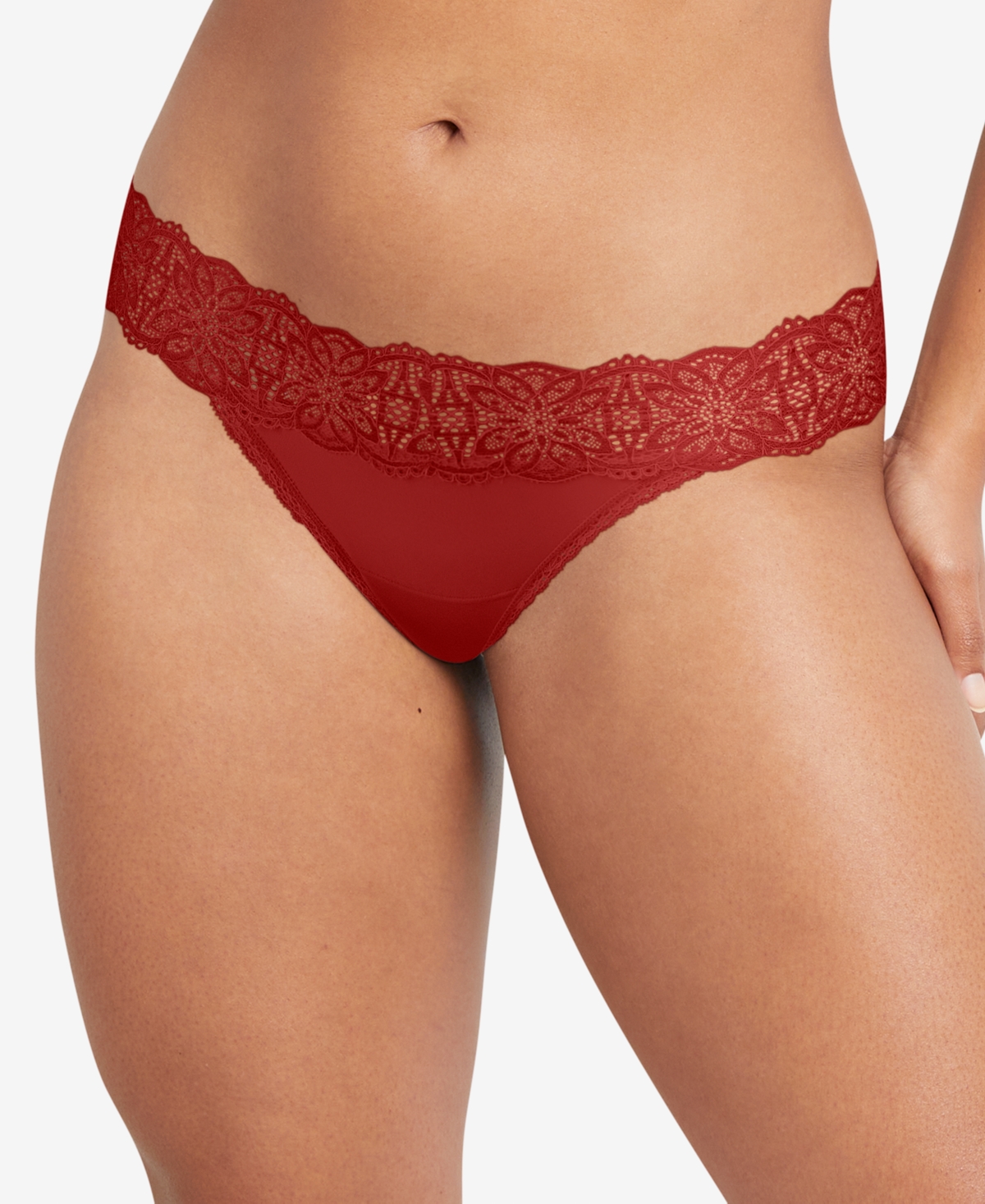 Maidenform Sexy Must Have Sheer Lace Thong Underwear DMESLT - Macy's