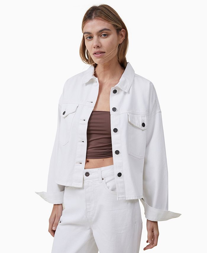Cotton on Women's Oversized Denim Jacket