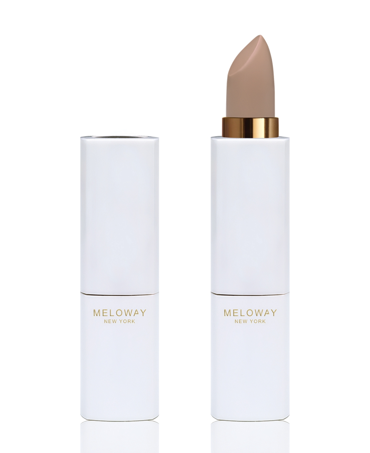 Meloway Hi-rise Hydrating Matte Lipstick, 0.152 oz In Iced Cappuccino