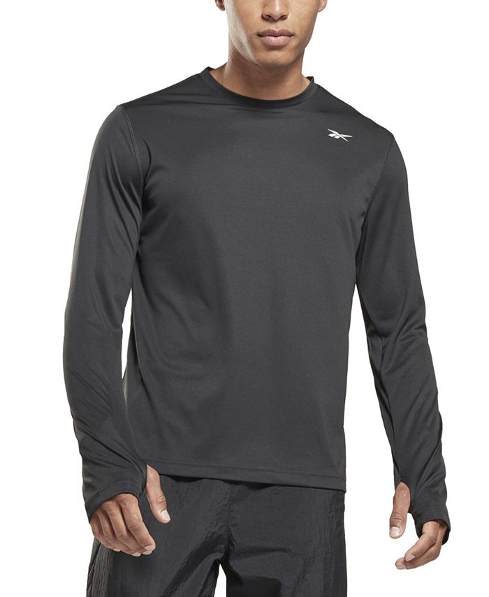 Reebok Men's Classic Fit Long-Sleeve Training Tech T-Shirt - Macy's