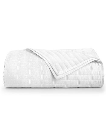 Hotel Collection Structure Coverlet, Queen, Created for Macy's - Macy's