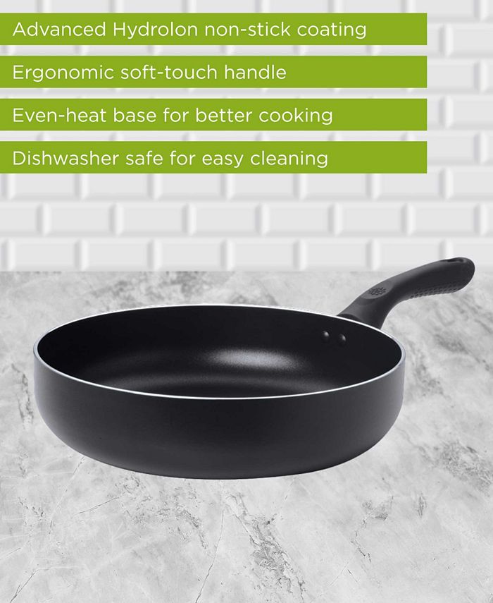 Ecolution Evolve Non-Stick Aluminum Grill Pan, Dishwasher Safe,11