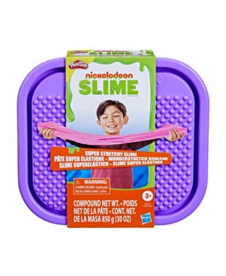 Play-Doh Nickelodeon Slime Brand Compound Pink Stretchy Tub Macy's