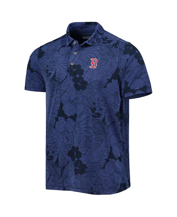 Tommy Bahama Men's Navy Boston Red Sox Miramar Blooms Polo Shirt - Macy's