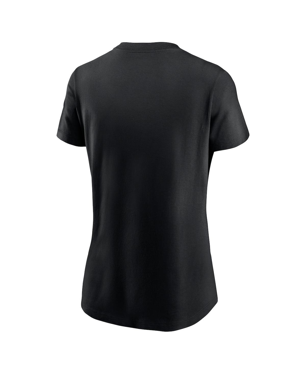 Women's NikePhiladelphia Eagles 2022 Nfc Champions Iconic T-shirt - Black