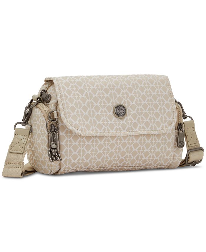 Kipling Danita Small ZipTop Monogram Crossbody Bag Macy's