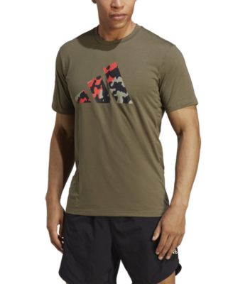 adidas Men's Training Essentials Seasonal Logo Training T-Shirt - Macy's