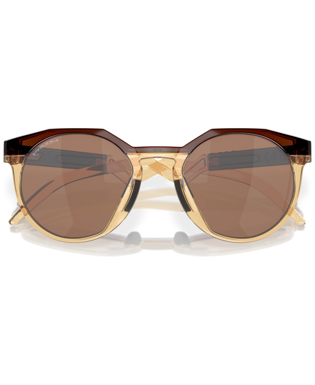 Oakley Womens Brown Oo9242 Round-shape Tortoiseshell Acetate Sunglasses