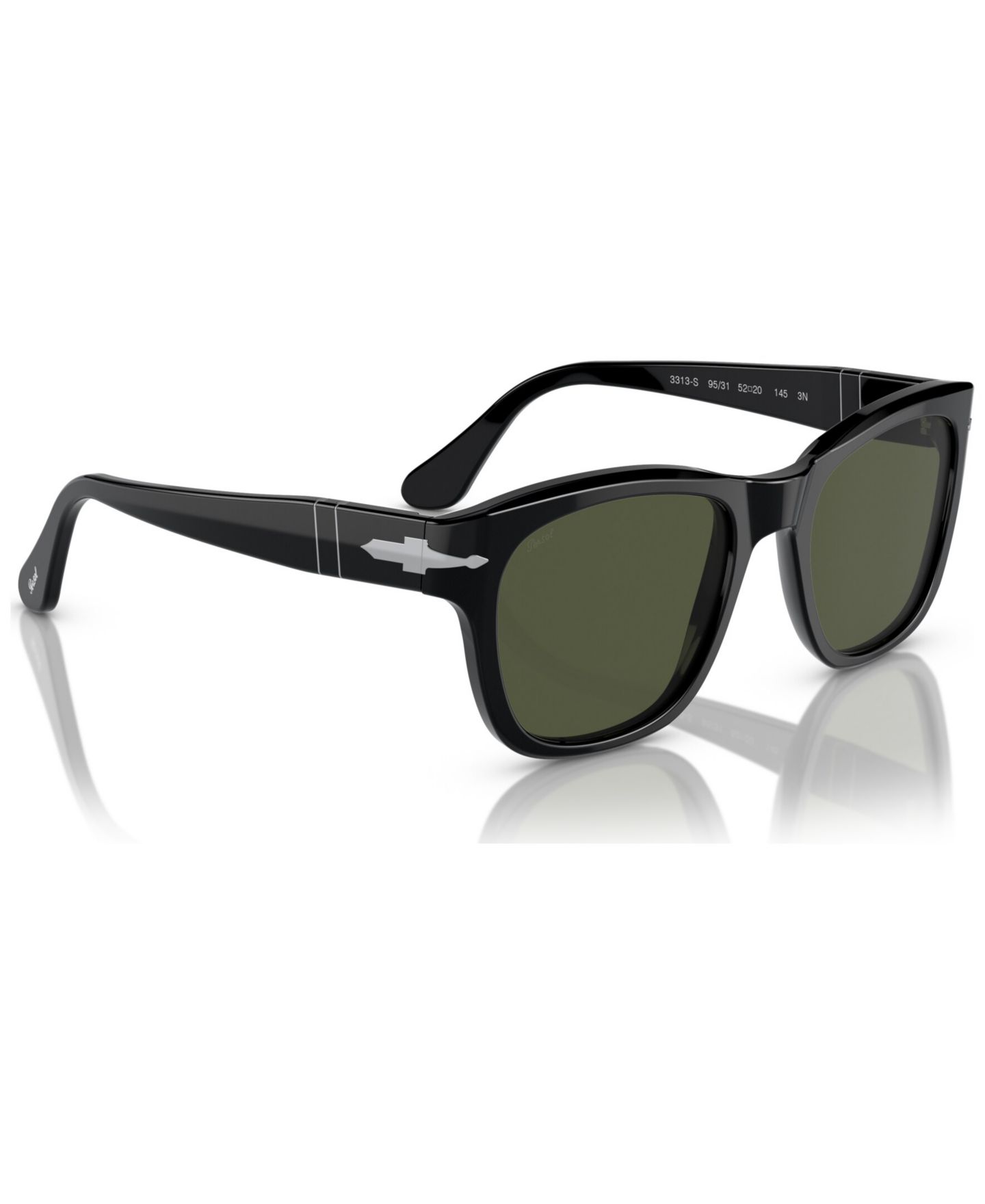 Солнцезащитные очки Persol Unisex Sunglasses, 0PO3313S953152W 52, цвет: Чёрный — фото 2