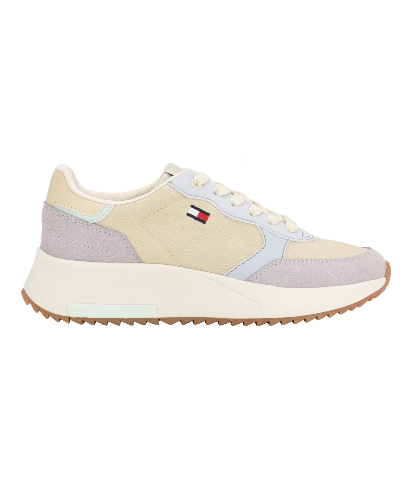 Женские кроссовки Tommy Hilfiger Zidya Classic Lace Up Jogger, цвет: Средний натуральный — фото 2