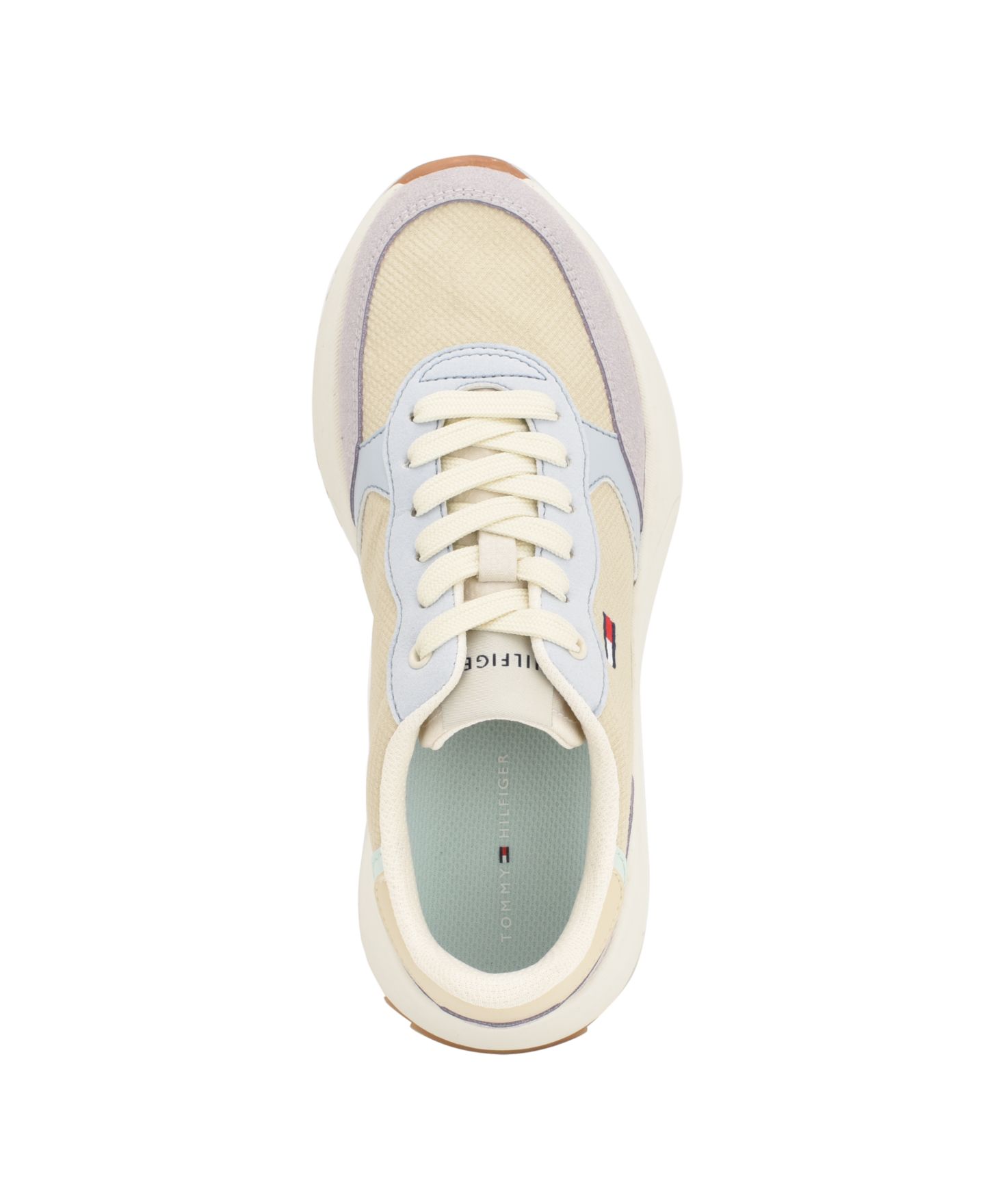 Женские кроссовки Tommy Hilfiger Zidya Classic Lace Up Jogger, цвет: Средний натуральный — фото 4