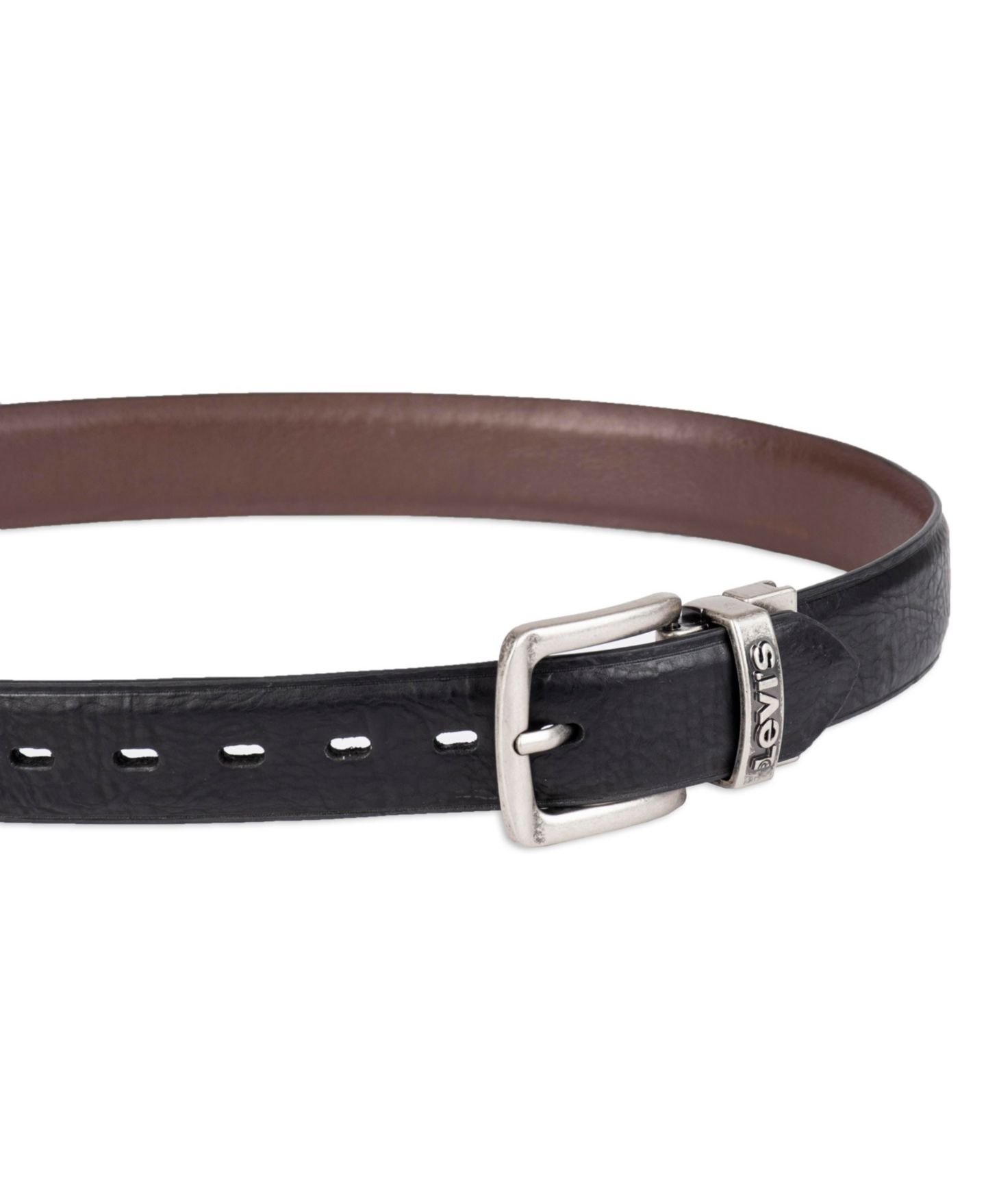 Ремень Levi's Two-In-One Reversible Stretch Jean Belt для мальчиков — фото 4