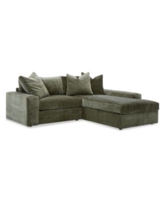 Michola 98" 2-Pc. Fabric Sectional with Chaise, Created for Macy's