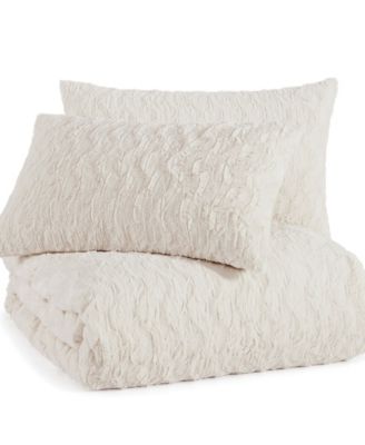 Soft and Warm Heavenly 3 Piece Comforter Set, King