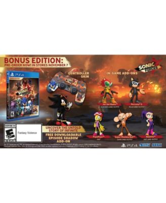 Sonic Forces Bonus Edition - PlayStation 4