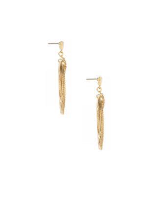 Disco Glass Ring Earrings