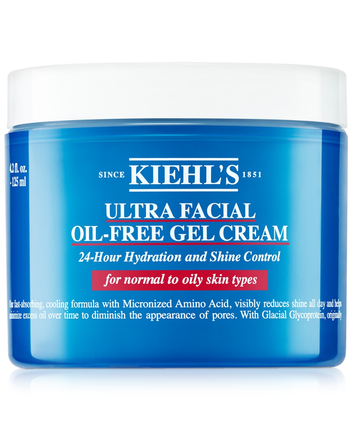 Kiehl's Since 1851 Ultra Facial Gel Cream Moisturizer, 4.2 Oz. In No Color