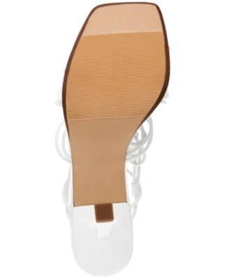 Eross Lace-Up High Heel Dress Sandals