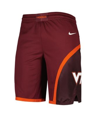 Men's Maroon Virginia Tech Hokies Replica Performance Basketball Shorts