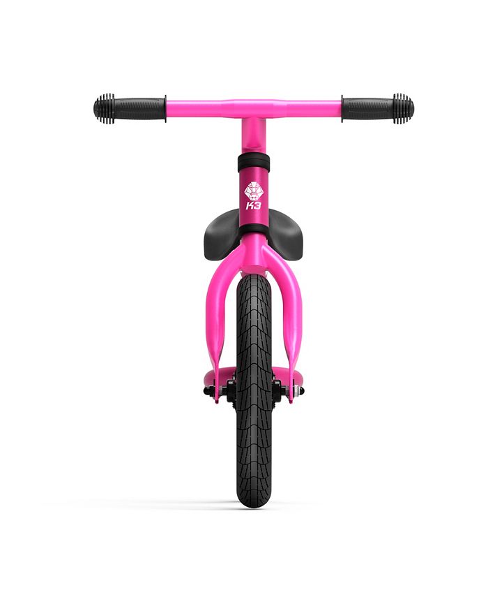 Swagtron K3 Balance Bike with 12" AirFilled Rubber Tires and