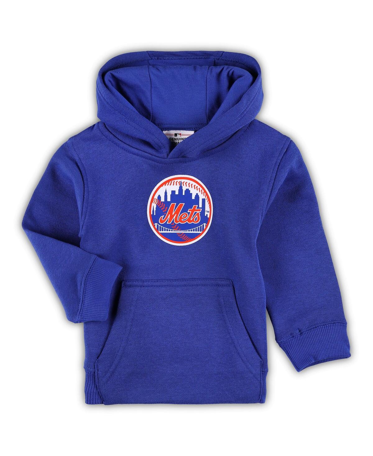 Outerstuff Babies' Toddler Boys And Girls Royal New York Islanders Primary Logo Pullover Hoodie