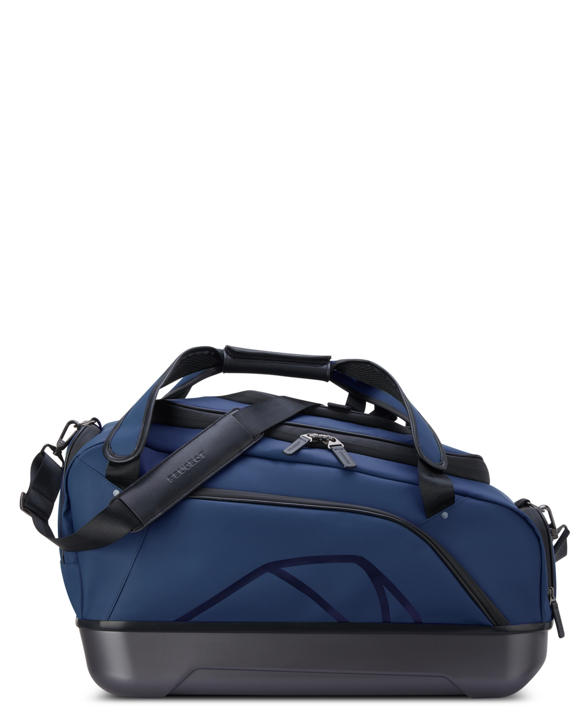 Peugeot Voyages 21" Carry-on Duffle Bag In Navy