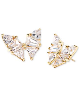 Kendra Scott - 14k Gold-Plated Mixed Crystal Butterfly Stud Earrings